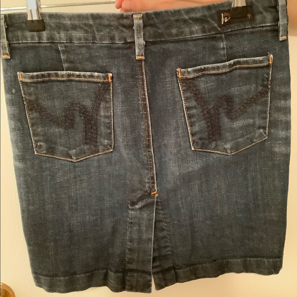 Citizens of Humanity denim skirt - Picture 3 of 5